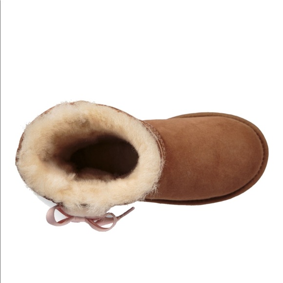 UGG Kids' Pala Boots Chestnut/Pink - Picture 3 of 8